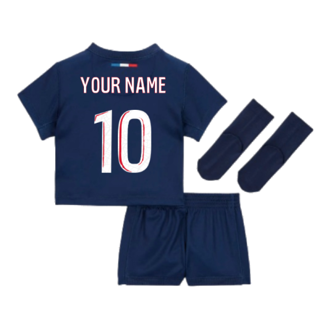 2024-2025 PSG Home Infants Baby Kit (Your Name)-Vantage Point Soccer